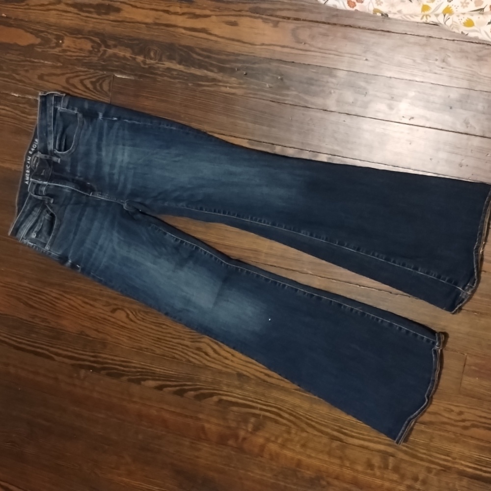 American eagle low-rise flare jeans
